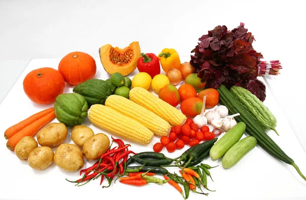 Υγιή φρούτα και λαχανικά — Φωτογραφία Αρχείου
