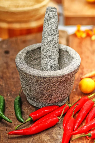 Mortar and pstle — Stock Photo, Image