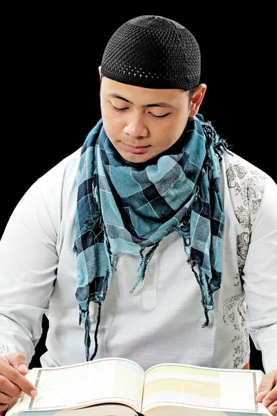 Unge indonesain muslim - Stock-foto