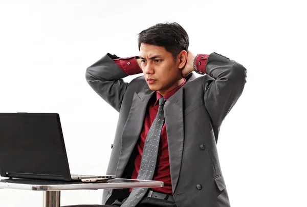 Uomo al lavoro — Foto Stock