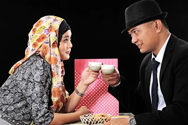 インドネシアの若いカップル — ストック写真