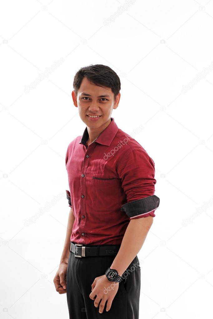 Young handsome Indonesian man Stock Photo by ©ismedhasibuan 34878637