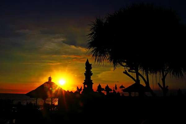 Coucher de soleil à Bali — Photo