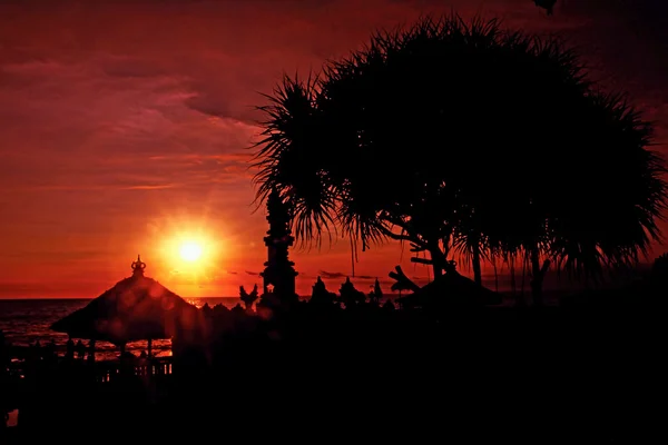 Coucher de soleil à Bali — Photo