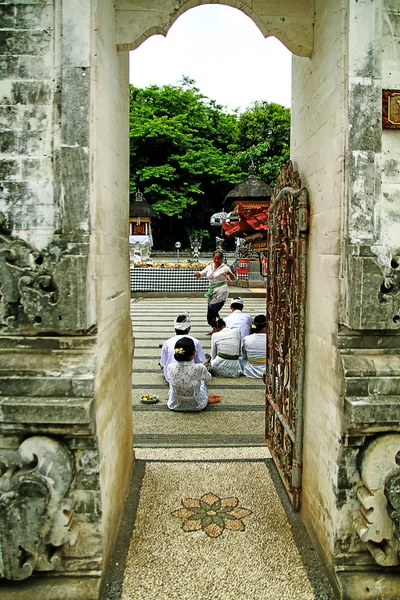 巴厘岛寺庙 — 图库照片