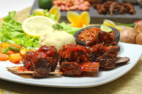 Grilled ribs — Stock Photo, Image