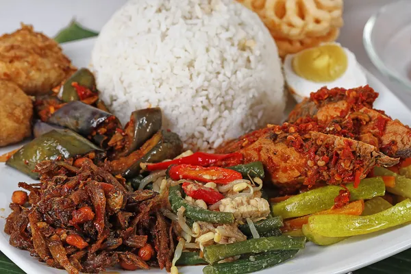Makanan Indonesia — Stok Foto