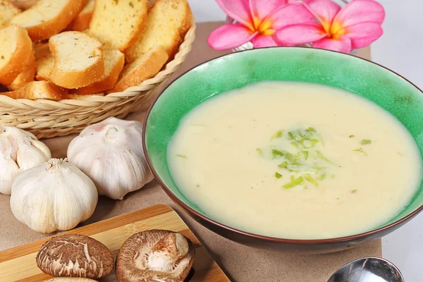 Mushroom soup — Stock Photo, Image