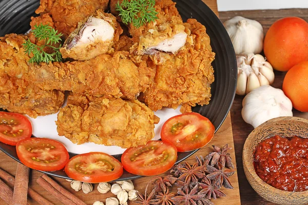 Fried chicken — Stock Photo, Image