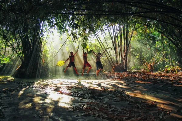 Raio de luzes — Fotografia de Stock