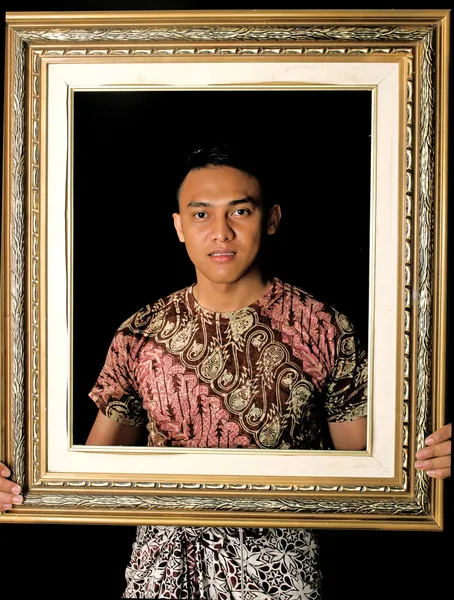 Schöner indonesischer Mann — Stockfoto