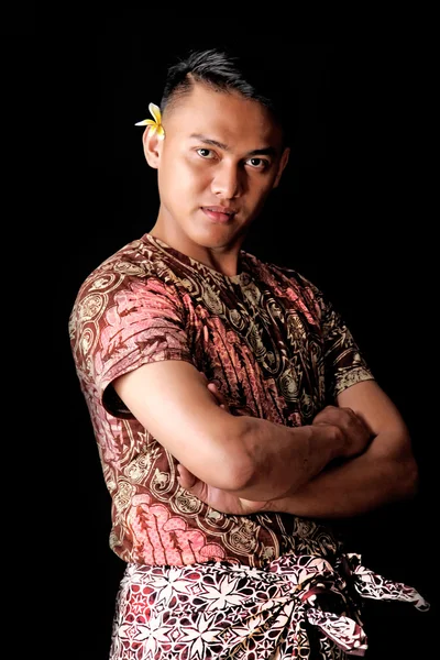 Bonito indonésio homem — Fotografia de Stock