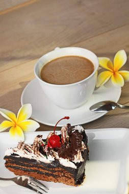 Çikolatalı pasta dilimi