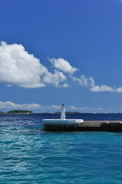 Maldiven stad — Stockfoto