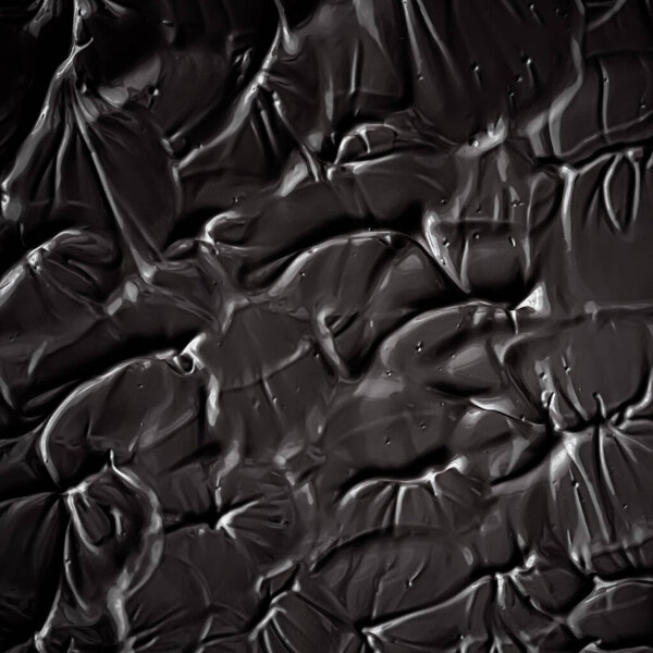 Черный крем текстура фона, косметический продукт и макияж фон для роскошного бренда красоты, праздничный баннер дизайн, абстрактное искусство стены или художественного мазка кистью