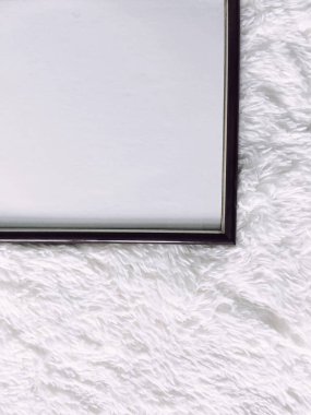 Baskı modeli, lüks ev dekorasyonu ve iç tasarım için siyah ahşap çerçeve, poster ve basılabilir sanat