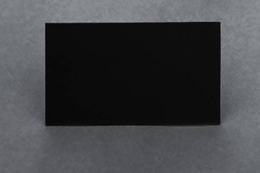 Şirket modeli ve minimal marka kimlik tasarımı için boş kartvizit