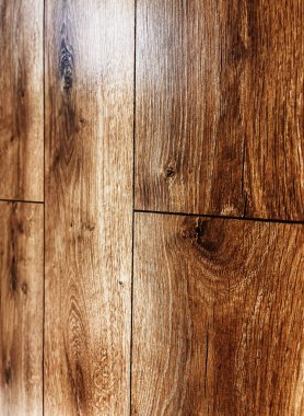 Ahşap doku arka planı, inşaat malzemesi olarak kaplama döşeme ve ahşap iç tasarım konsepti