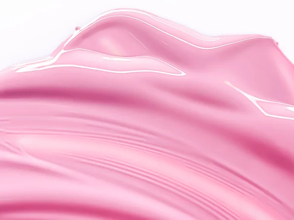 Glossy pink cosmetic texture as beauty make-up product background, skincare cosmetics and luxury makeup brand design concept