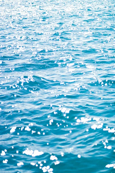Blue Sea Water Texture Dark Ocean Waves Background Nature Environmental — Stock Photo, Image