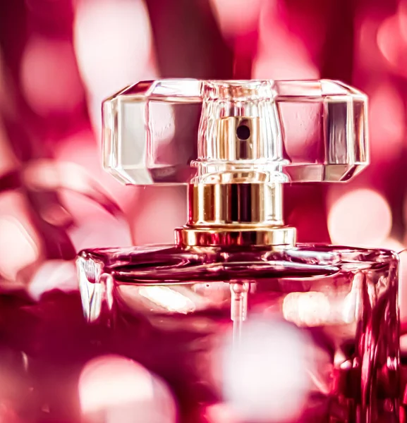 Perfume Bottle Vintage Fragrance Glamour Background Eau Parfum Luxury Holiday — Zdjęcie stockowe