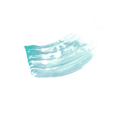 Pastel nane şekeri, cilt bakımı ve makyaj malzemesi örneği dokusu beyaz arka planda izole edilmiş, makyaj lekesi, krem makyaj macunu lekesi veya boya fırçası darbesi yakın çekim