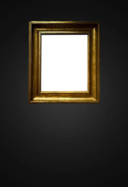 Галерея Старовинного Мистецтва Рамка Королівській Чорній Стіні Аукціоні Будинку Або — стокове фото