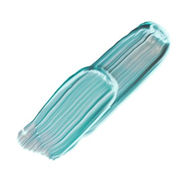 Pastel nane şekeri, cilt bakımı ve makyaj malzemesi örneği dokusu beyaz arka planda izole edilmiş, makyaj lekesi, krem makyaj macunu lekesi veya boya fırçası darbesi yakın çekim