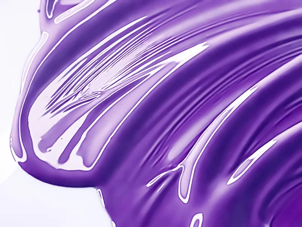 Glossy Purple Cosmetic Texture Beauty Make Product Background Cosmetics Luxury — Zdjęcie stockowe