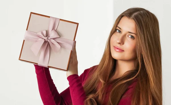 Holiday Present Birthday Baby Shower Wedding Luxury Beauty Box Subscription — Stock Fotó