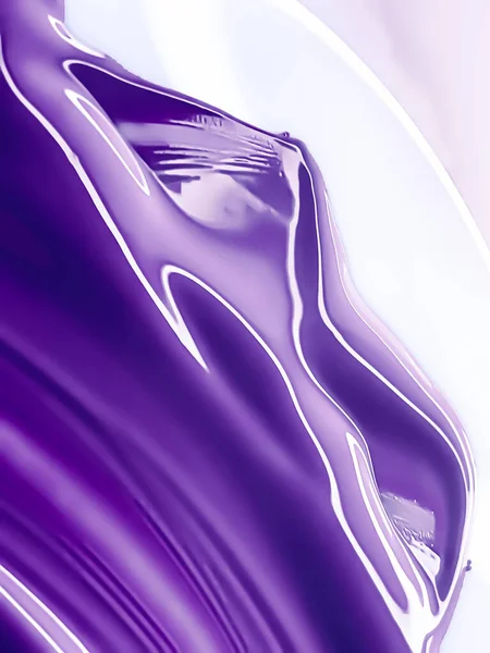 Glossy Purple Cosmetic Texture Beauty Make Product Background Cosmetics Luxury — Photo