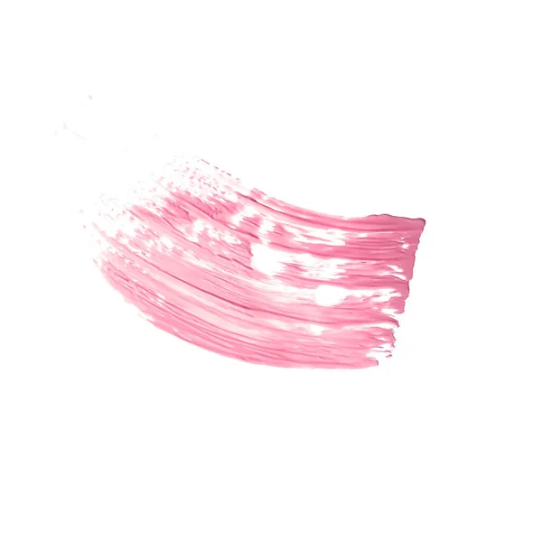 Пастельно Розовый Образец Красоты Кожа Макияж Образца Текстуры Косметики Изолированы — стоковое фото