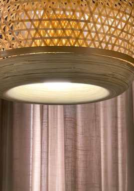 Interior design and lighting decor, elegant modern lamp as home decoration product, furniture detail close-up