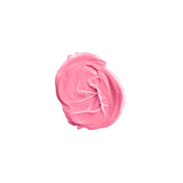 Pastel Pembe Güzellik Kumaşı Cilt Bakımı Makyaj Malzemesi Örneği Dokusu — Stok fotoğraf