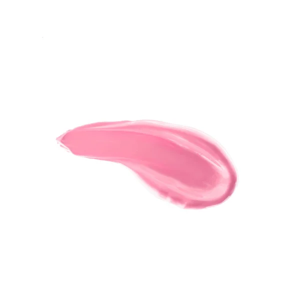 Muestra Belleza Rosa Pastel Cuidado Piel Maquillaje Textura Muestra Productos — Foto de Stock