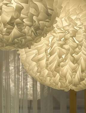 Interior design and lighting decor, elegant modern lamp as home decoration product, furniture detail close-up