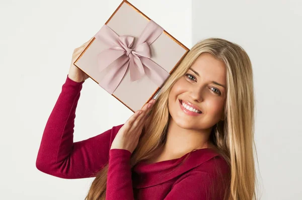 Holiday Present Birthday Baby Shower Wedding Luxury Beauty Box Subscription — Stock Fotó
