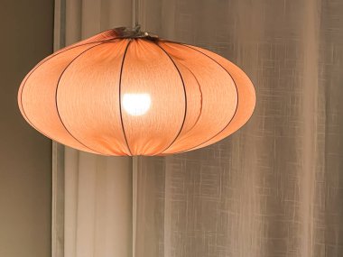 Interior design and lighting decor, elegant modern lamp as home decoration product, furniture detail close-up