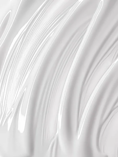 Glossy White Cosmetic Texture Beauty Make Product Background Cosmetics Luxury — Stock Fotó
