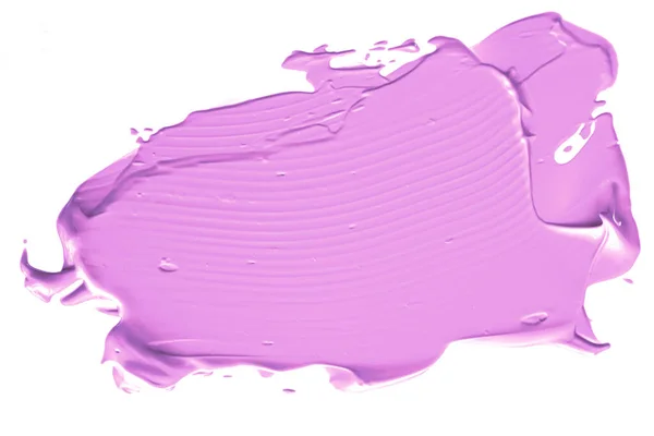 Pastel Purple Beauty Swatch Skincare Makeup Cosmetic Product Sample Texture — Φωτογραφία Αρχείου