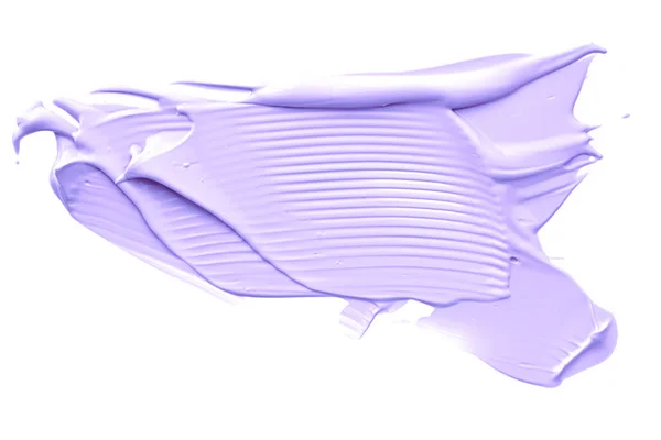 Pastel Paarse Schoonheid Staal Huidverzorging Make Cosmetische Product Monster Textuur — Stockfoto