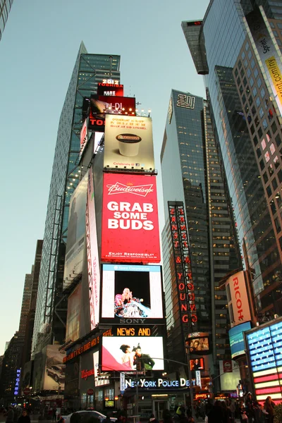 Times Square à noite — Fotografia de Stock