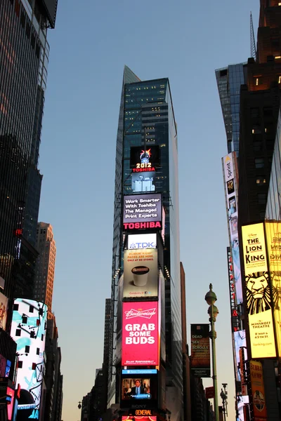 Times Square à noite — Fotografia de Stock