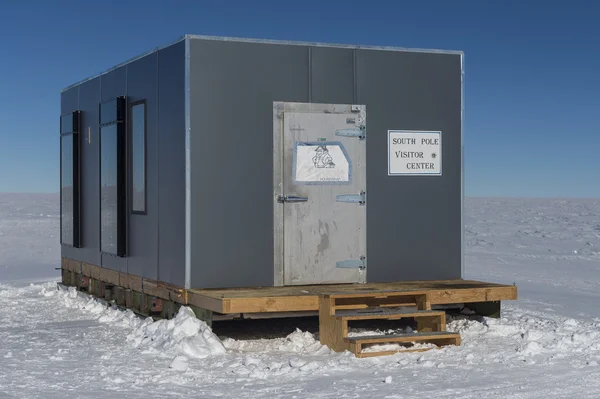 Visitor Center At The South Pole — Stock Photo, Image