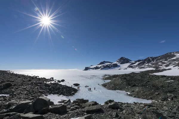 Paisagem Antártica Cênica — Fotografia de Stock