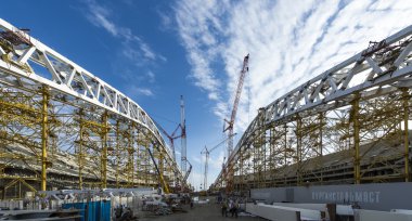 sochi olimpik Park, Rusya Olimpiyat venue inşaatı