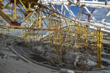 sochi olimpik Park, Rusya Olimpiyat venue inşaatı