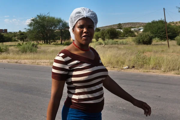 Mujer namibia, África — Foto de Stock