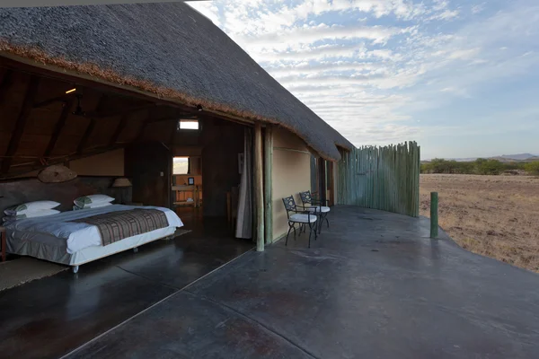 Room with amazing view of the desert, Namibia — Stock Photo, Image