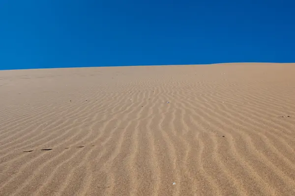 En sanddyn i Afrikas öken, namibia, — Stockfoto